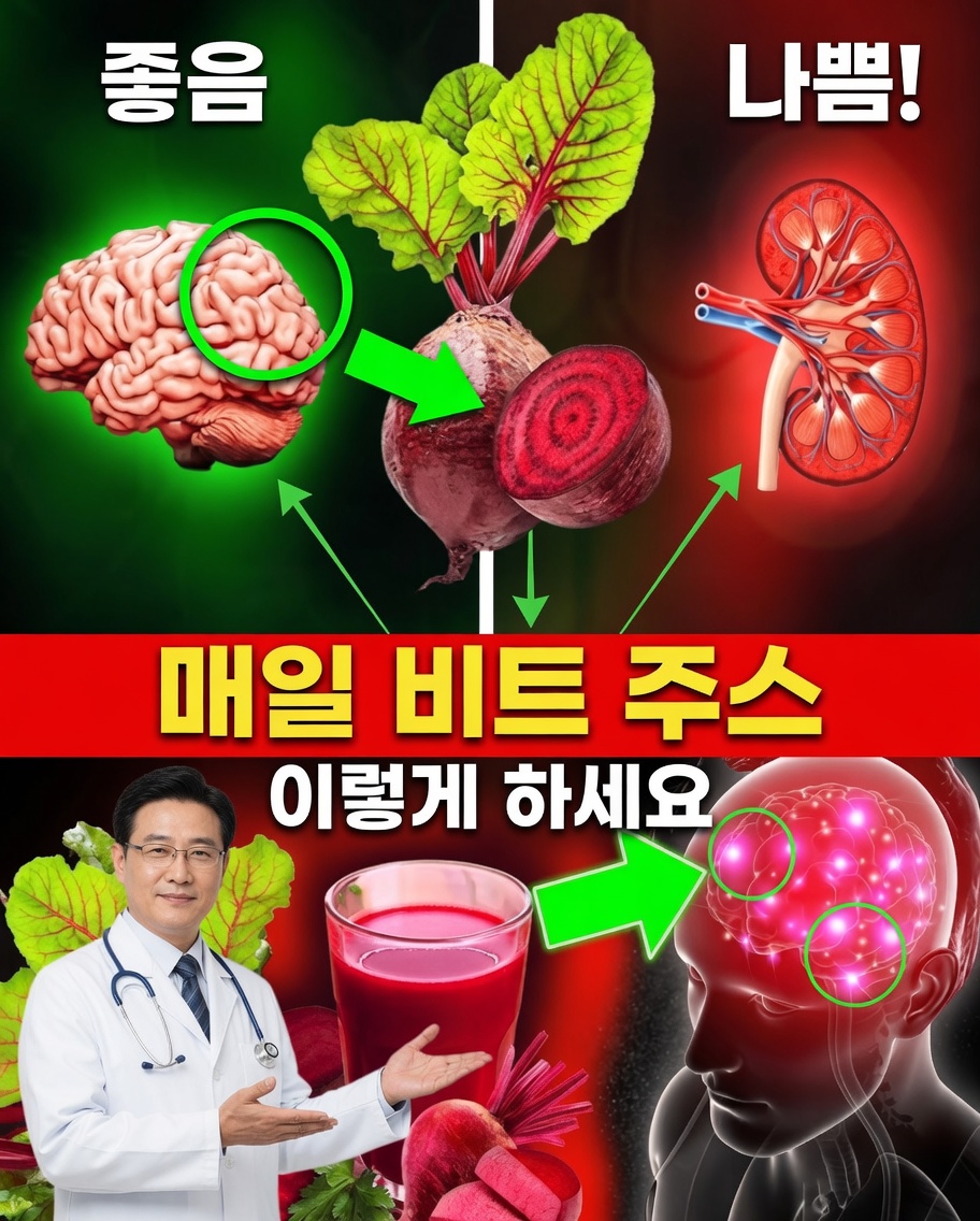 비트는 몸에 어떤 효과가 있을까? 그리고 과학이 밝혀낸 경고 신호