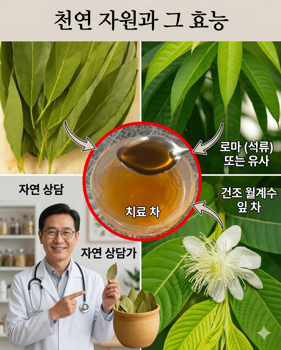 자연의 비밀 치료법: 아보카도, 망고, 월계수, 구아바 잎의 힘