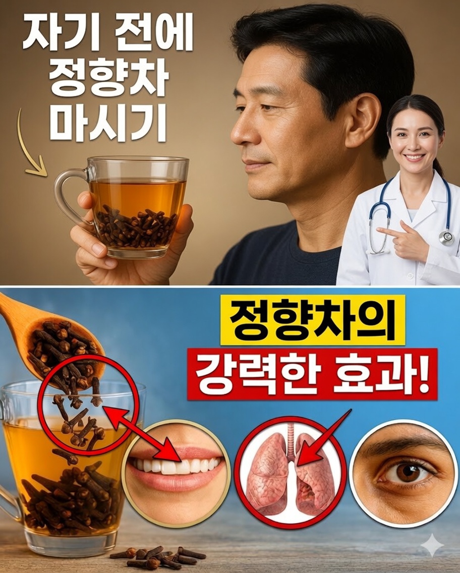 잠들기 전 정향물 1컵: 건강을 위한 놀라운 15가지 효능