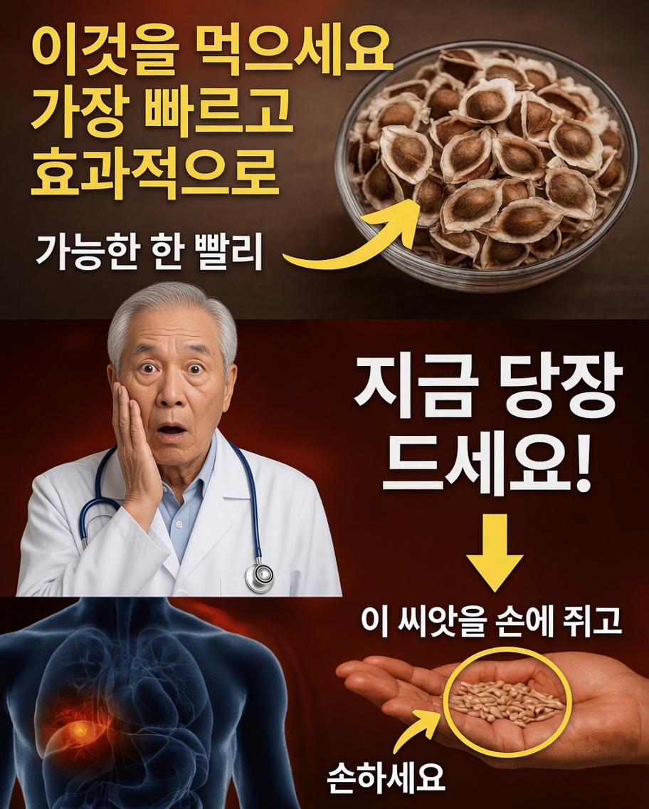 암을 자연스럽게 예방하기 위해 노인들이 매일 먹어야 할 씨앗 6가지