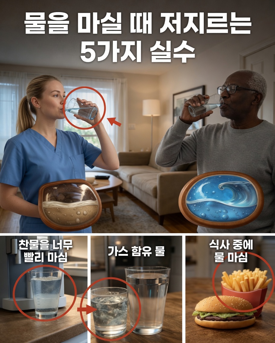주의! 물을 마실 때 이런 큰 실수를 피하세요 | 95%의 사람들은 알아차리지도 못합니다