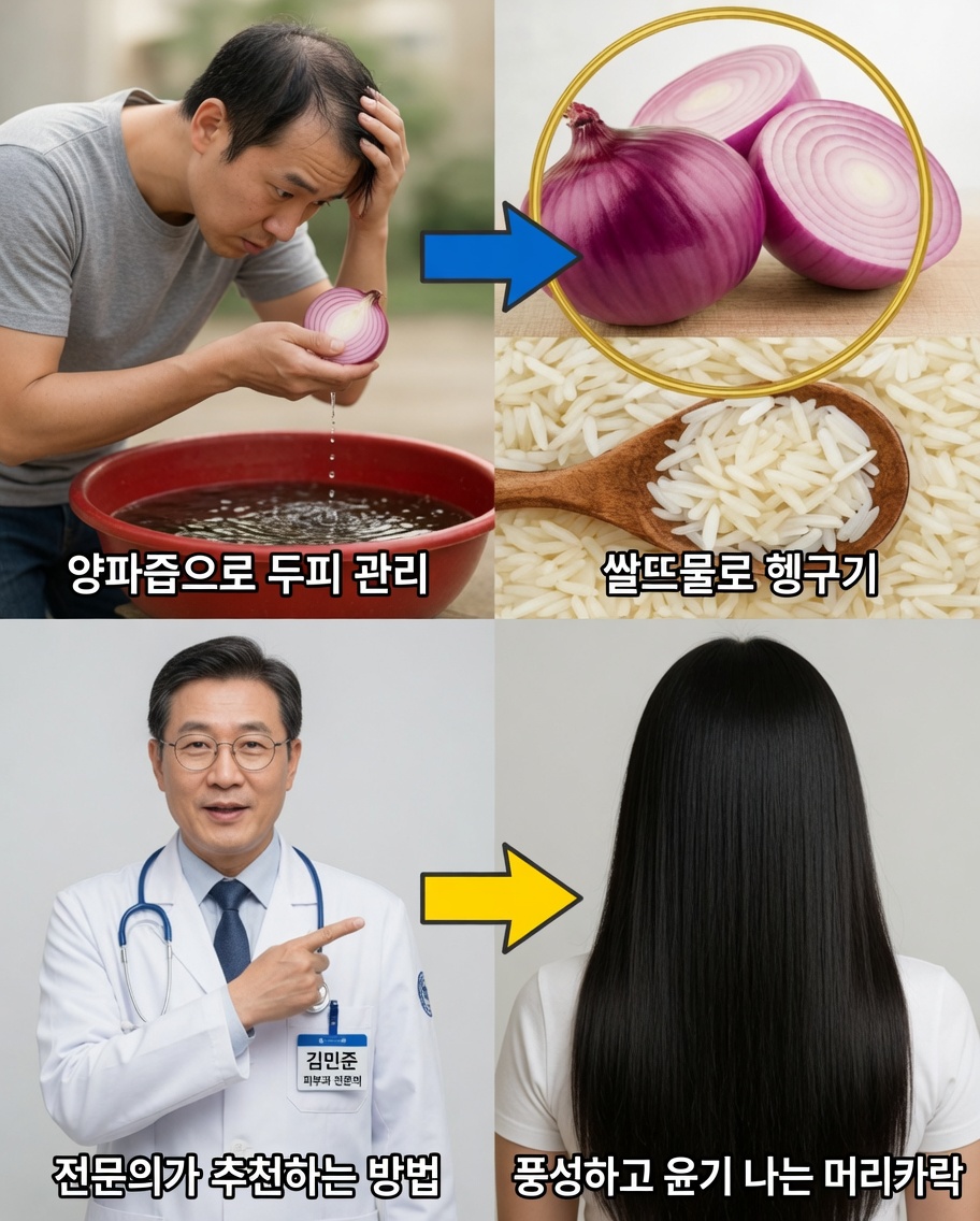 이 레시피로 머리카락이 미친 듯이 자랍니다: 양파와 쌀의 힘으로 모발을 길고 굵게 만드는 방법