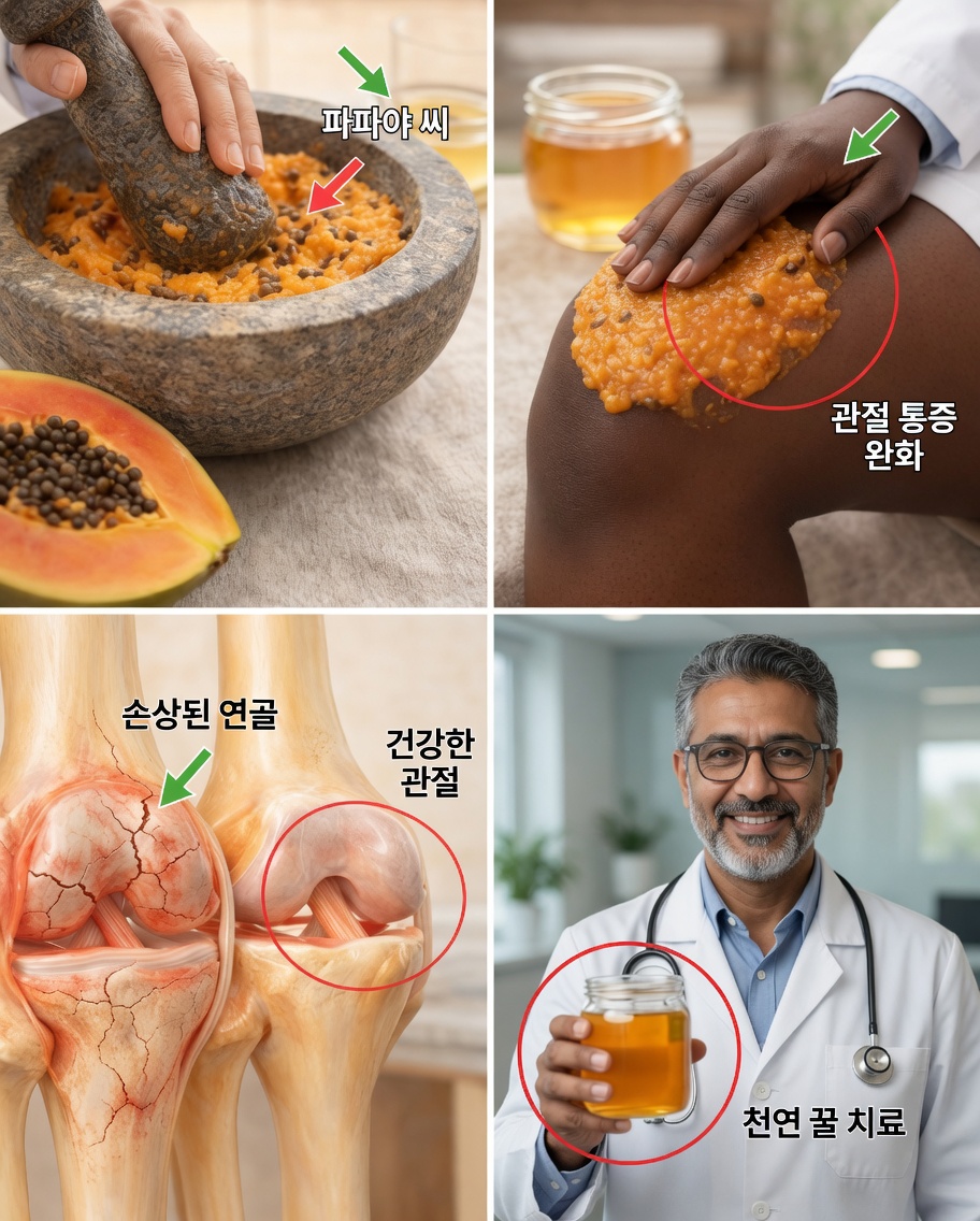 파파야 씨앗: 무릎, 등, 척추의 불편함을 완화하는 자연스러운 방법