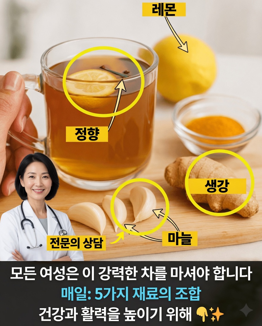 모든 여성이 매일 이 강력한 차를 마셔야 하는 12가지 이유