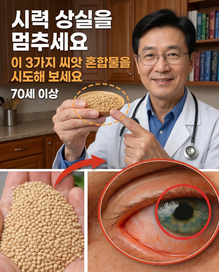 이 씨앗을 먹고 시력이 좋아지는 것을 확인하세요 — 특히 60세 이후에!