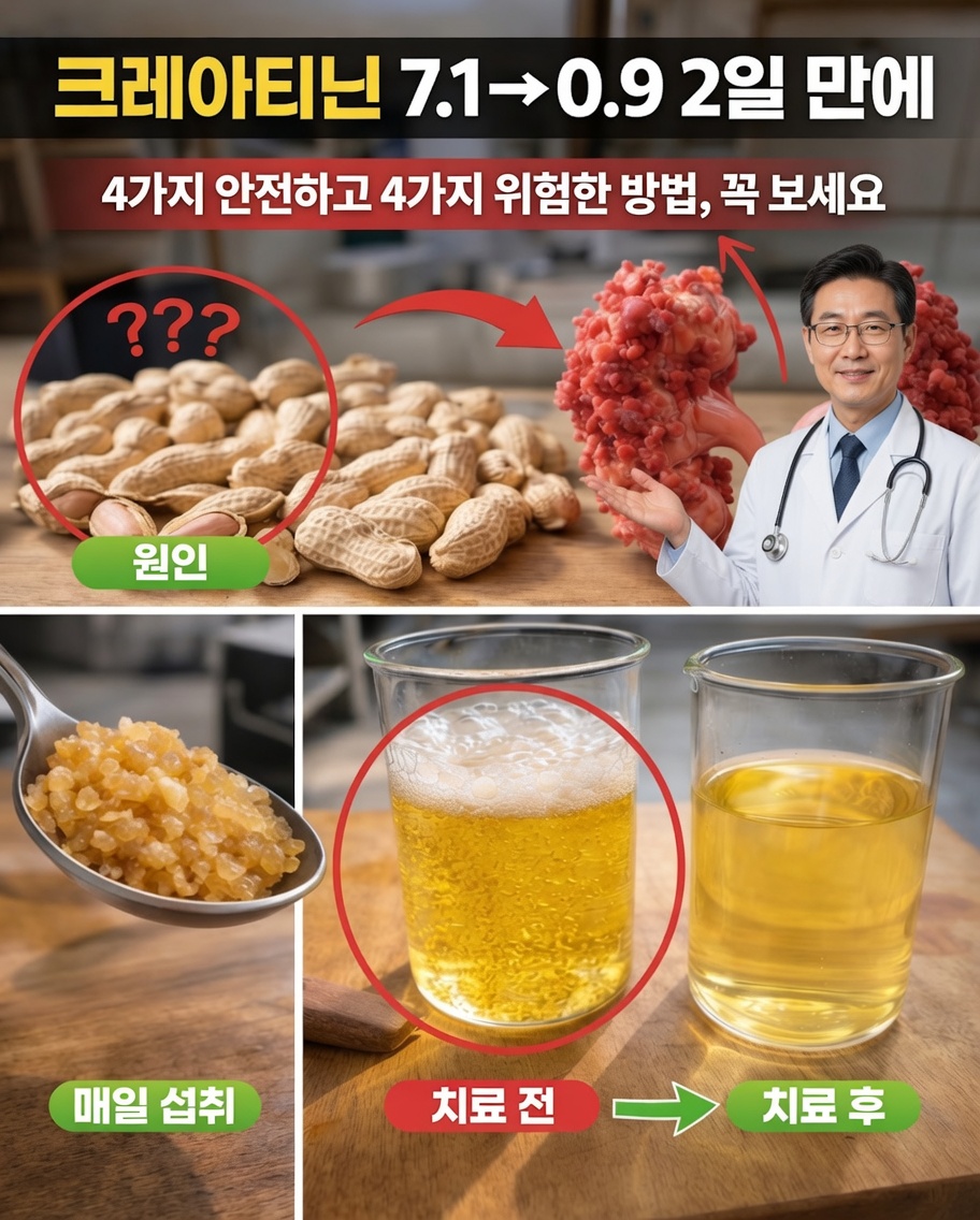크레아티닌이 2일 만에 7.1에서 0.9로 떨어졌다고? 신장에 좋은 건강한 지방 4가지와 위험할 수 있는 지방 4가지 알아보기