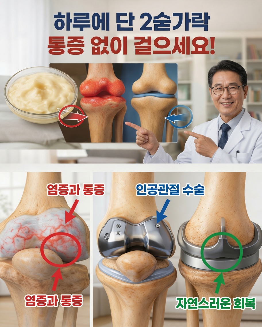통증 때문에 무릎이 아파 잠을 못 이루나요? 이 간단한 음식이 놀랍게도 관절의 편안함에 도움이 될 수 있습니다