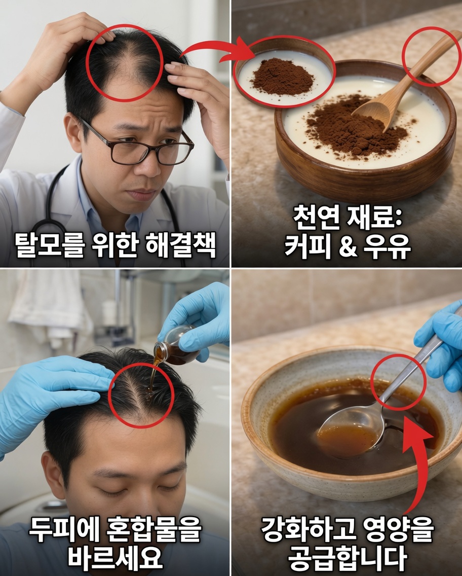 더 풍성한 머릿결의 비밀은 당신의 커피잔에 있을지도 모릅니다