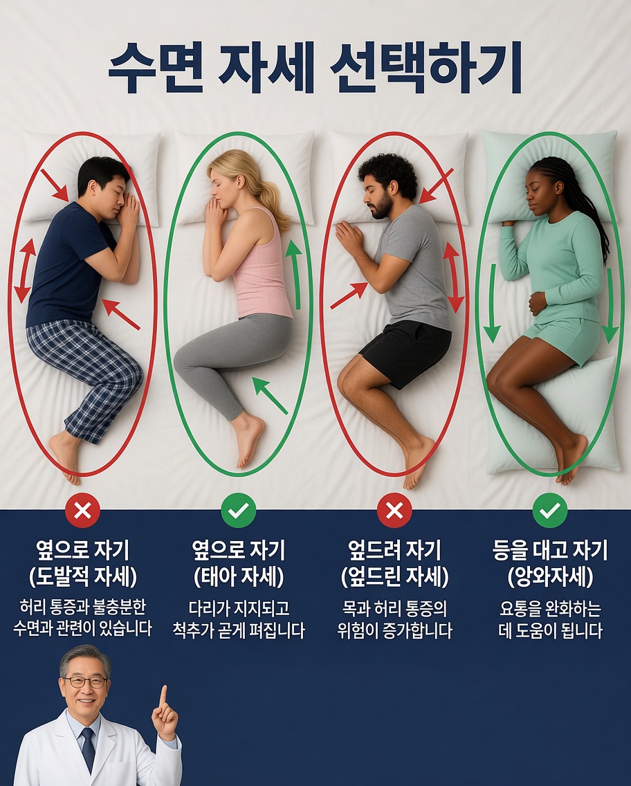더 나은 건강을 위한 숨겨진 비밀: 당신이 잠자는 자세가 생각보다 더 중요한 이유