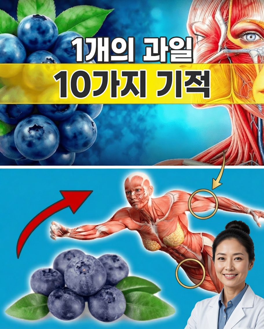 매일 블루베리를 먹으면 몸에 어떤 일이 일어날까?