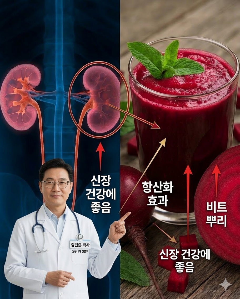 주방의 힘을 깨우세요: 60세 이후 신장을 되살리는 간단한 음료