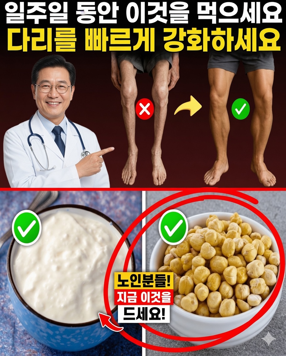 60세 이후 더 강한 다리를 위한 비결: 강력한 자연 음료 3가지를 알아보세요