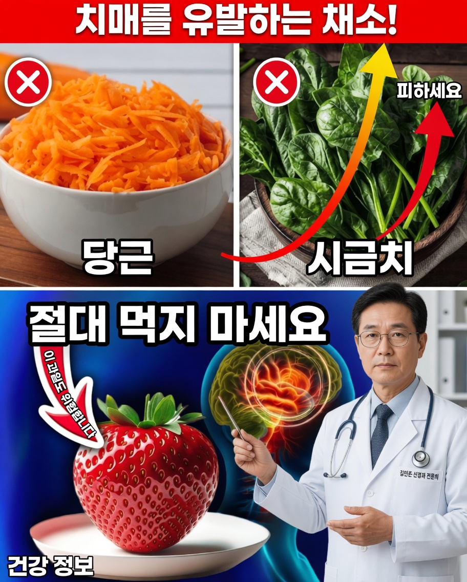 60세 이후 뇌에 해를 끼칠 수 있는 최악의 채소 7가지 — 소수만 아는 놀라운 진실