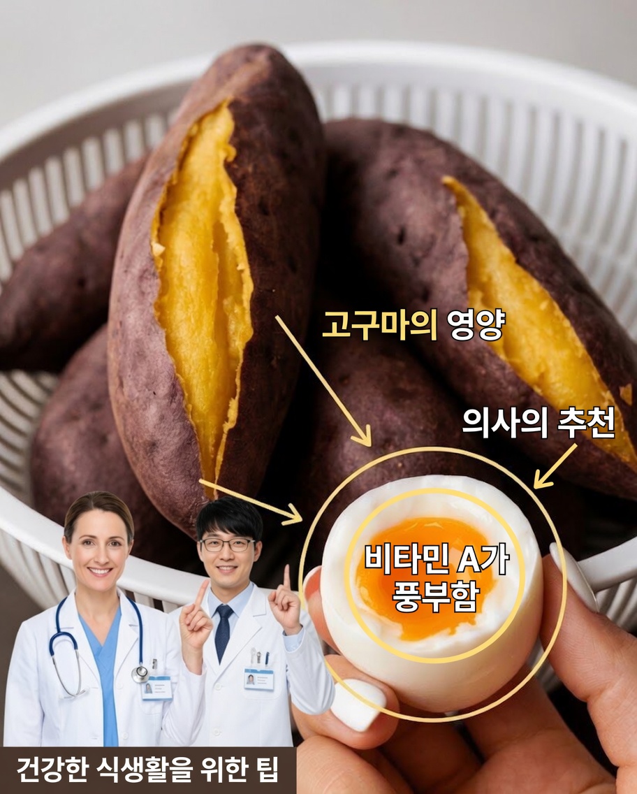매일 아침 달걀과 고구마를 먹어야 하는 13가지 이유