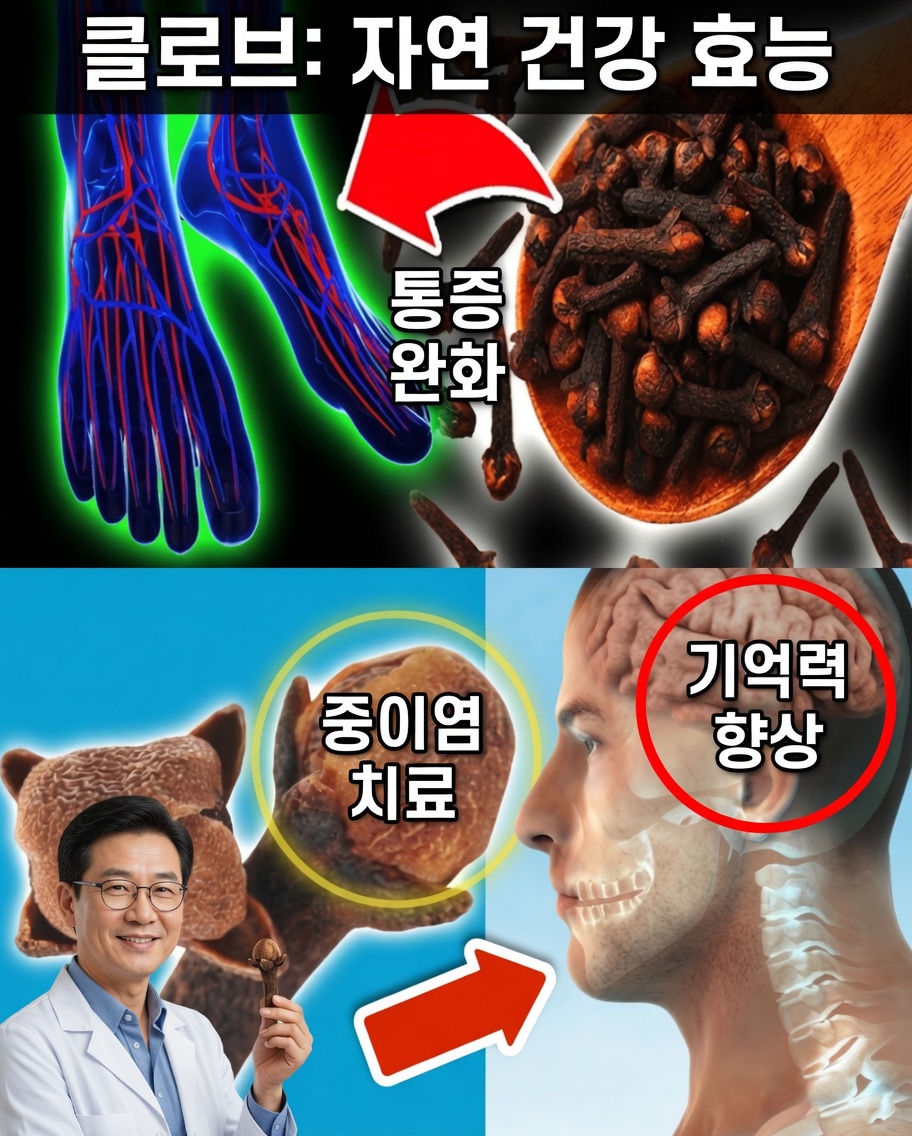 모두가 알아야 할 정향의 강력한 건강 효능 10가지
