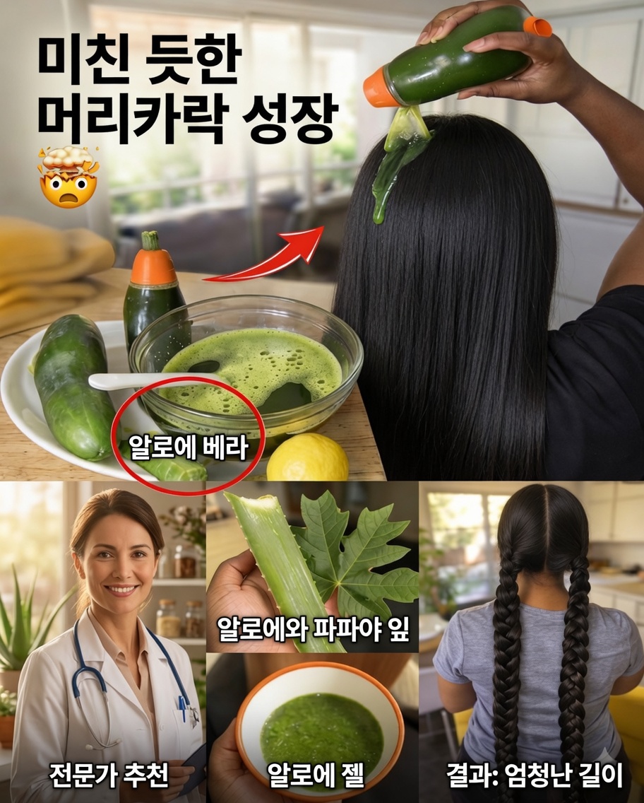 밤에 파파야 잎을 으깨세요: 머리카락을 강화하고 모발을 더 생기 있게 만드는 자연 의식