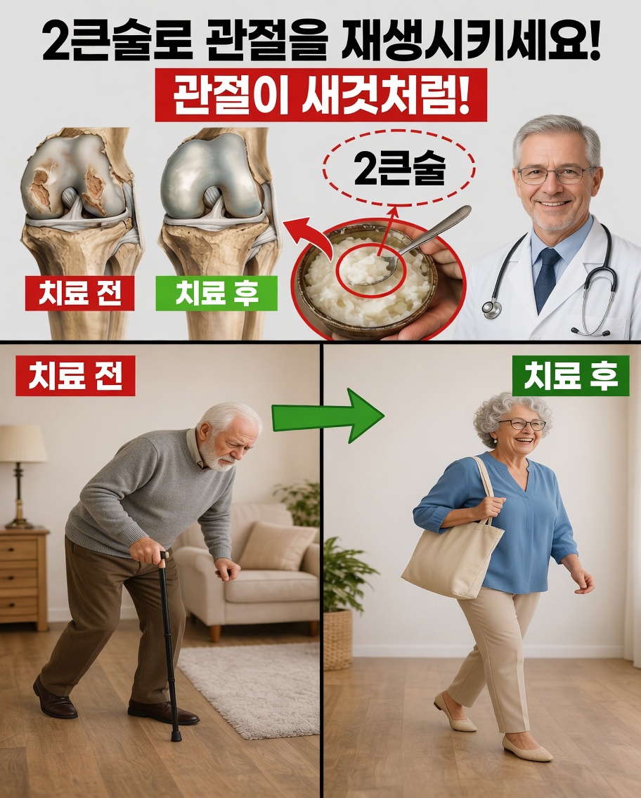 97세 정형외과 의사의 비밀: 무릎 연골을 보호하고 이동성을 개선하는 데 도움이 될 수 있는 천연 식품