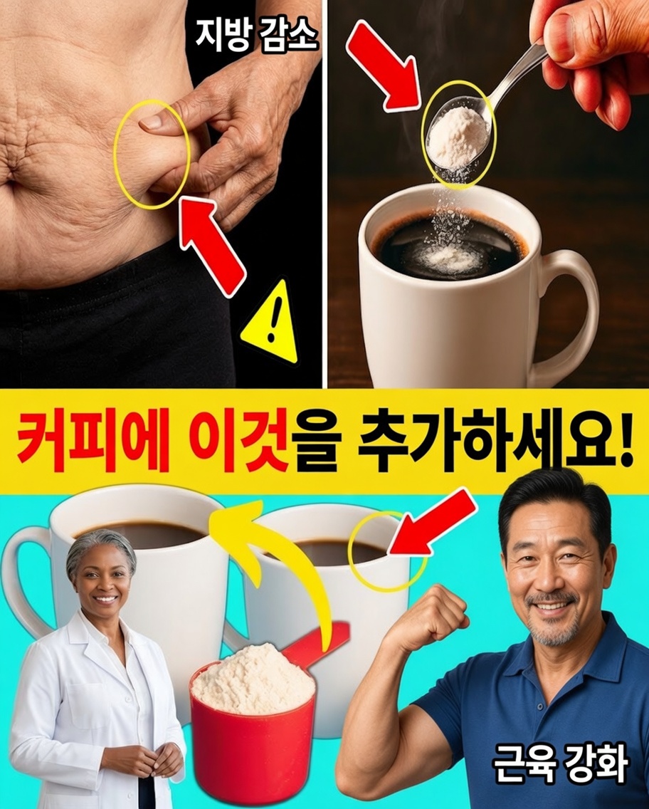 65세 이상인가요? 근육 손실을 자연스럽게 늦추는 데 도움이 되도록 커피에 이것을 추가하세요