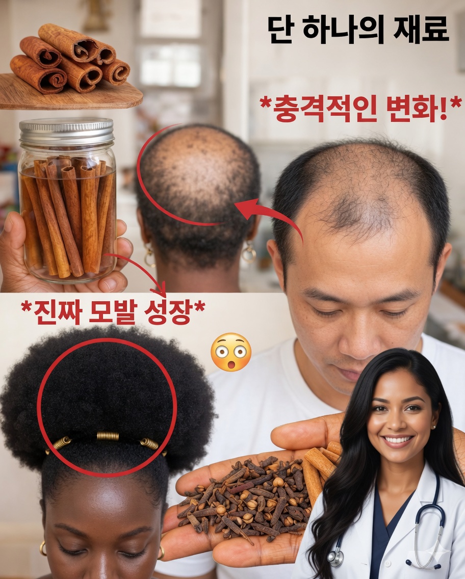 정향과 계피: 모발 성장에 변화를 가져올 수 있는 천연 향신료 듀오