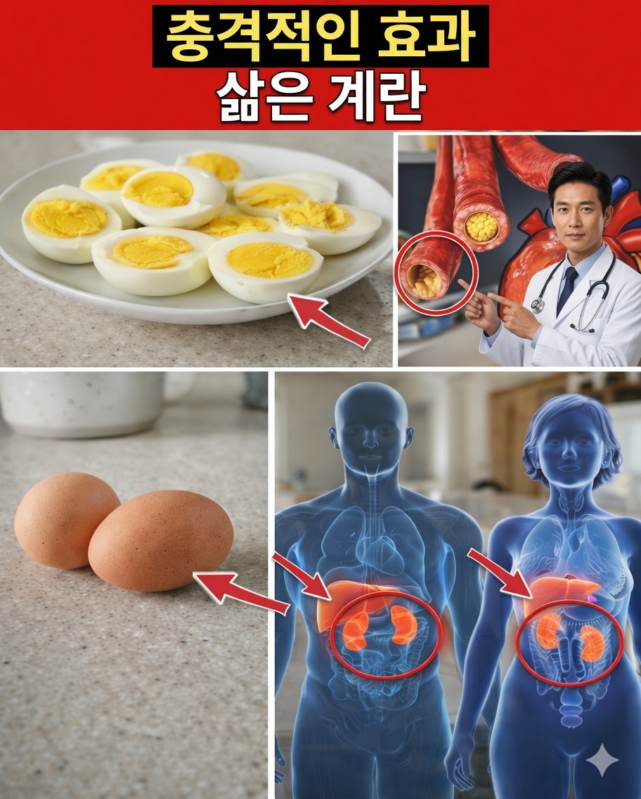 매일 아침 삶은 달걀 2개만으로도 몸에 이런 10가지 변화가 생길 수 있습니다