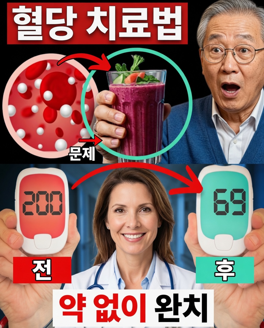 하루에 컵 한 잔만으로 혈당의 당을 제거하고 A1C를 자연스럽게 낮추기