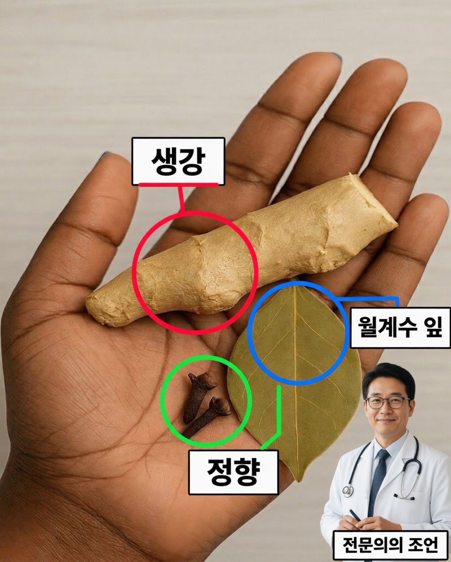 주방의 양념에서 밤의 편안함까지: 생강, 정향, 월계수잎 차