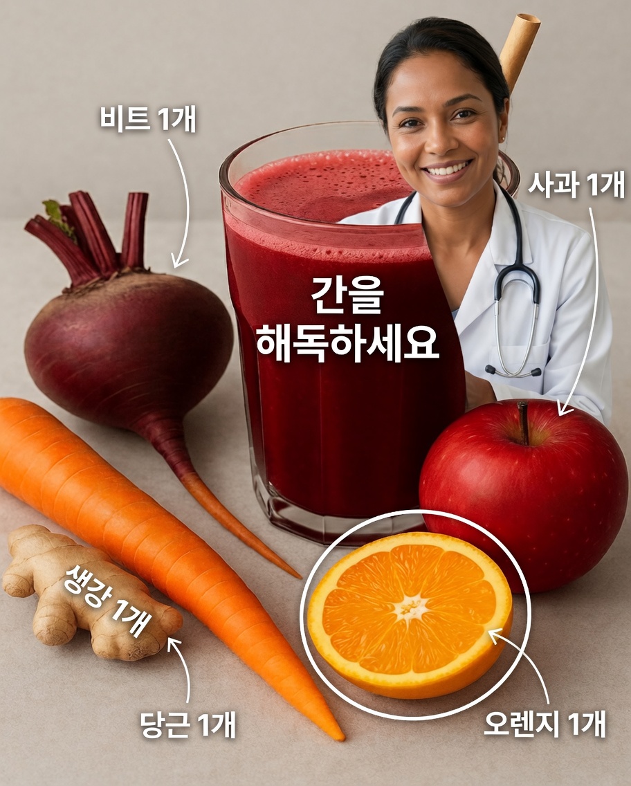 디톡스 주스: 몸을 안에서부터 밖으로 새롭게 리프레시하세요