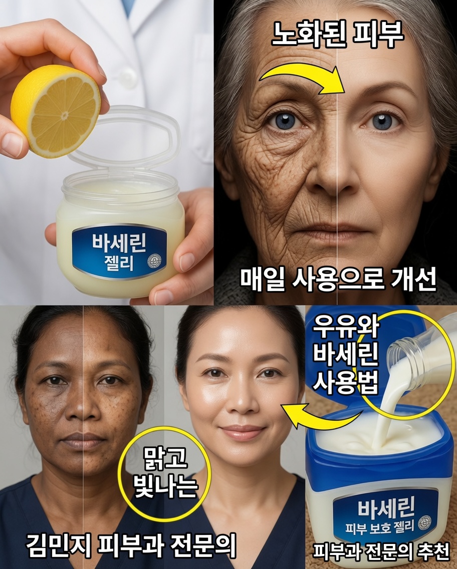 많은 사람들이 모르는 바셀린의 놀라운 뷰티 효능 18가지