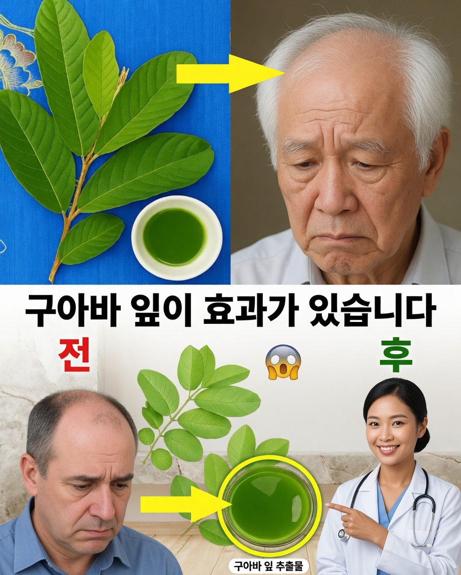 뿌리부터 끝까지: 구아바 잎으로 머릿결을 되살리기