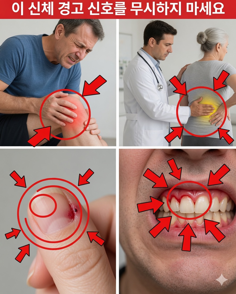몸이 보내는 건강 문제 신호일 수 있는 7가지 조용한 징후, 절대 무시하지 마세요
