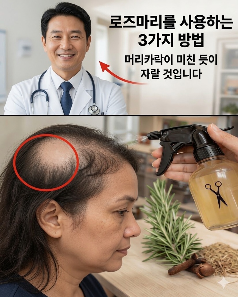 올해 헤어 케어 루틴에 로즈마리를 활용하는 3가지 간단한 방법