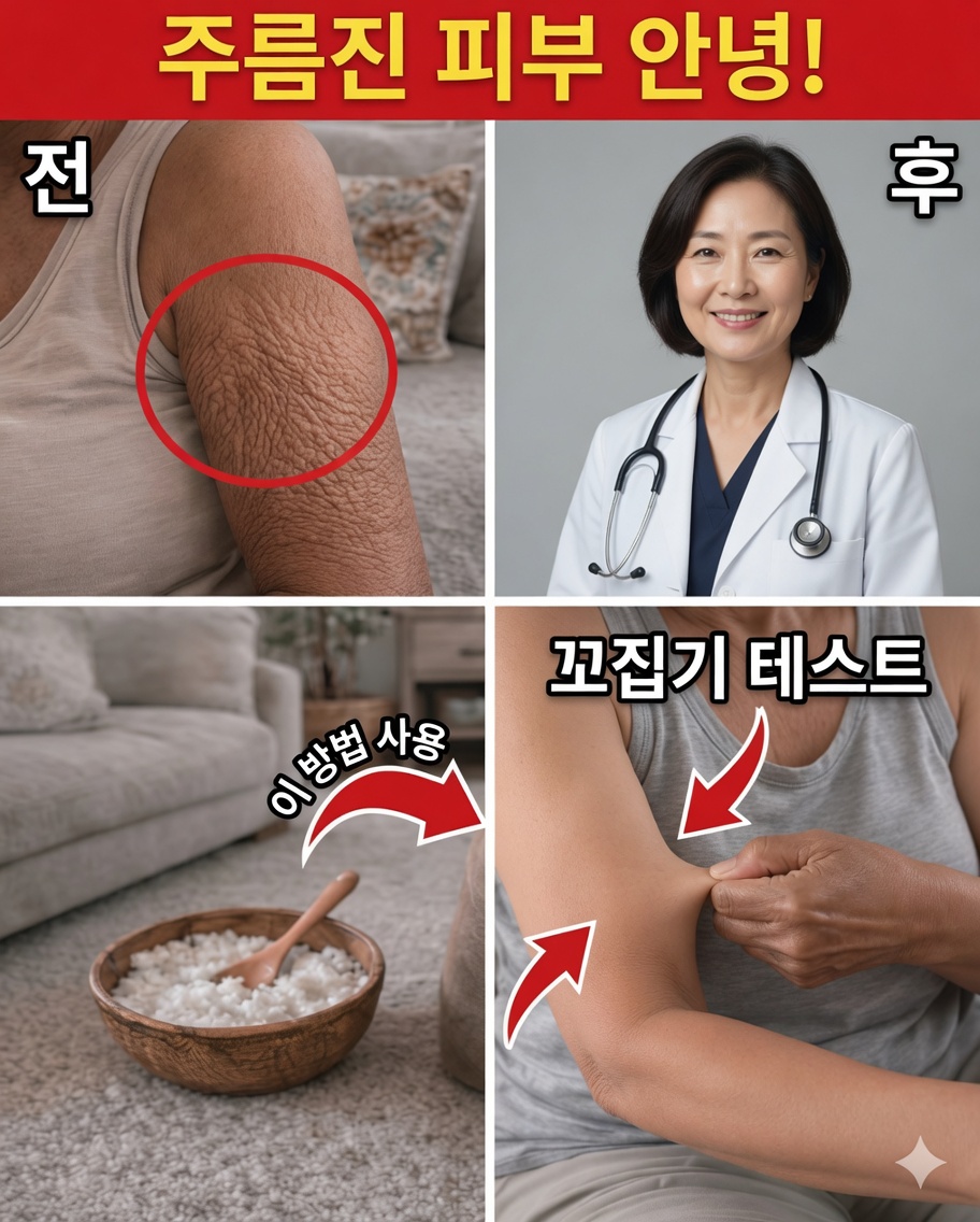하루 2분의 간단한 습관으로 노인의 팔 ‘크레이피’ 피부 외관을 개선할 수 있는 방법