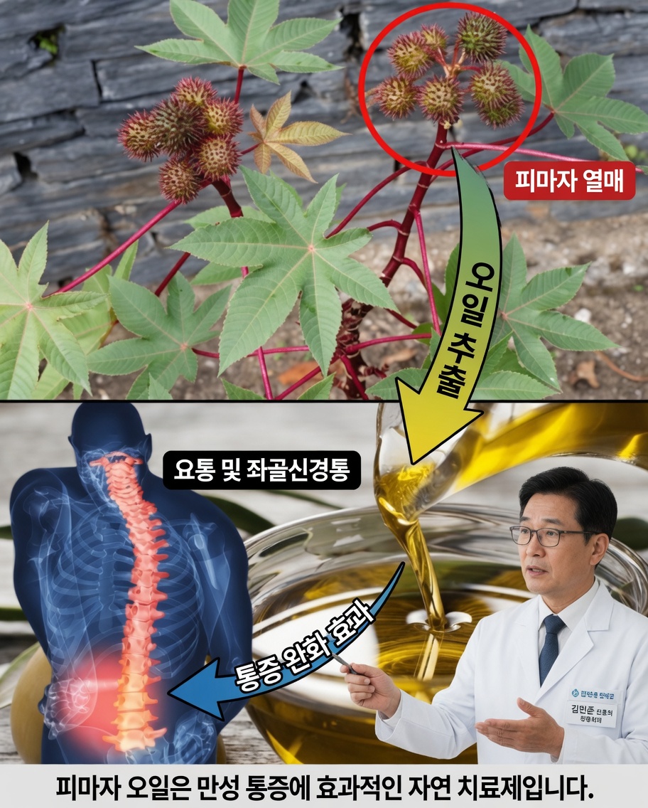 정원 속 숨겨진 황금을 발견하세요: 피마자 잎의 놀라운 치유력