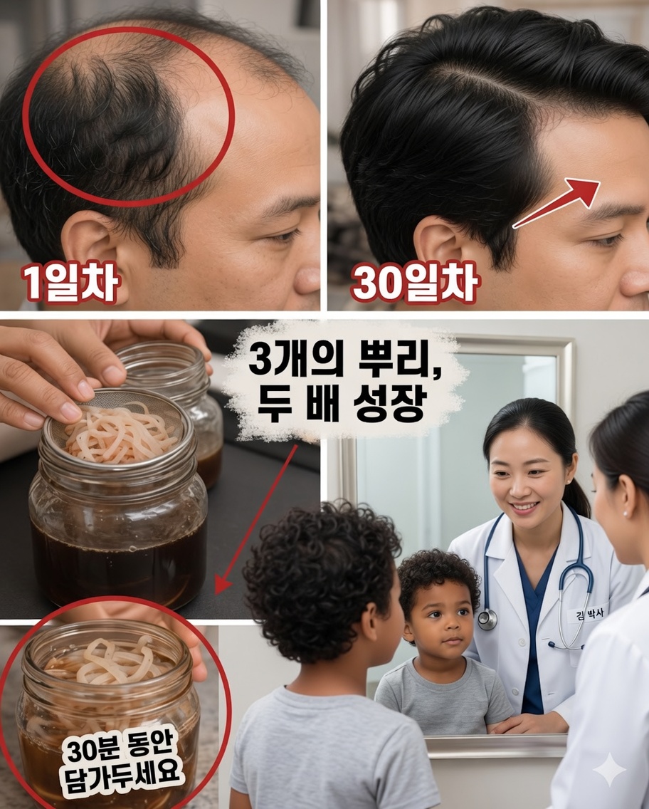 주방의 간단한 재료 하나로 단 30일 만에 머리카락의 윤기를 개선할 수 있을까?