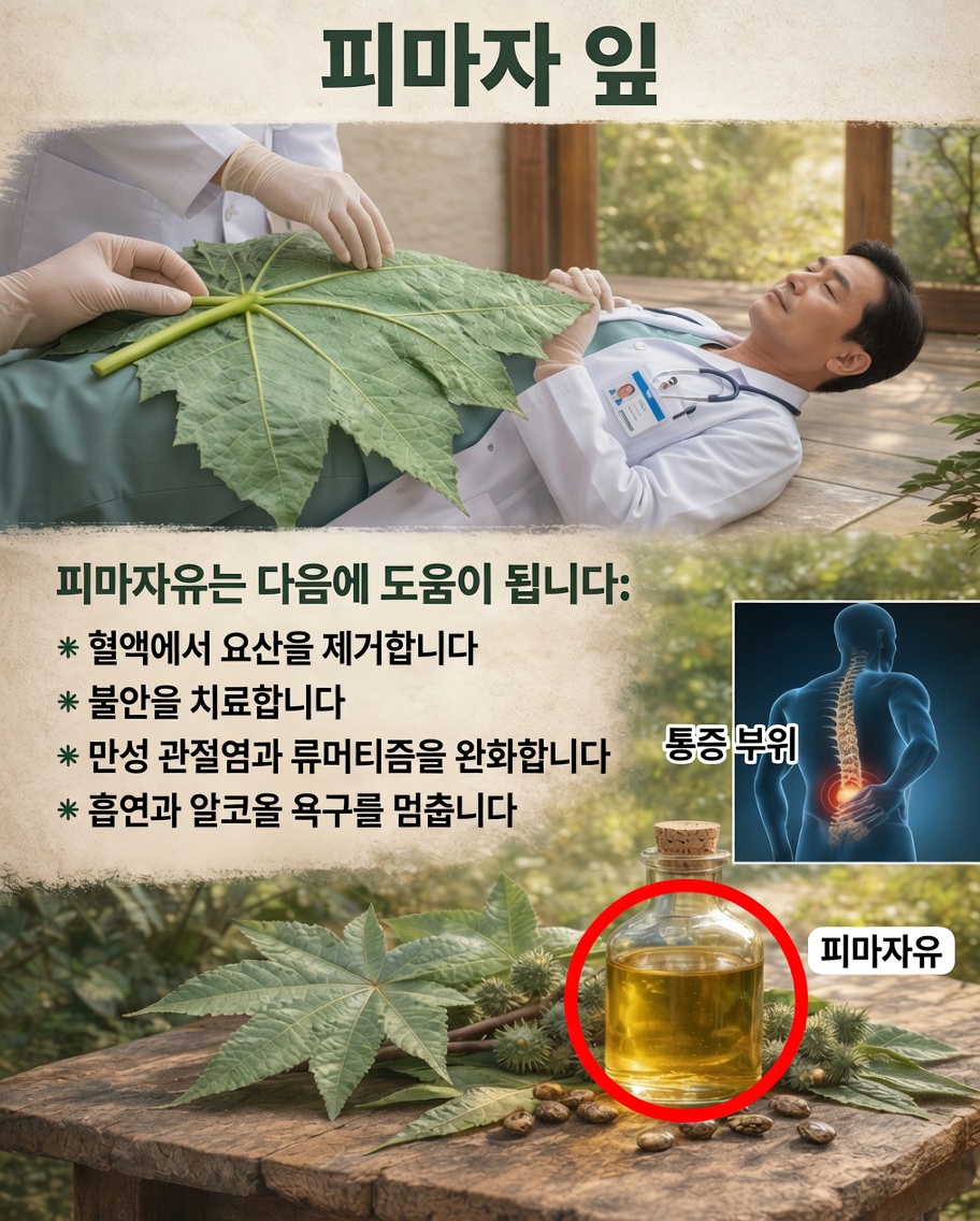 피마자유(피마자유 / 미냑 자락): 건강상의 이점과 모발 강화를 위한 사용법