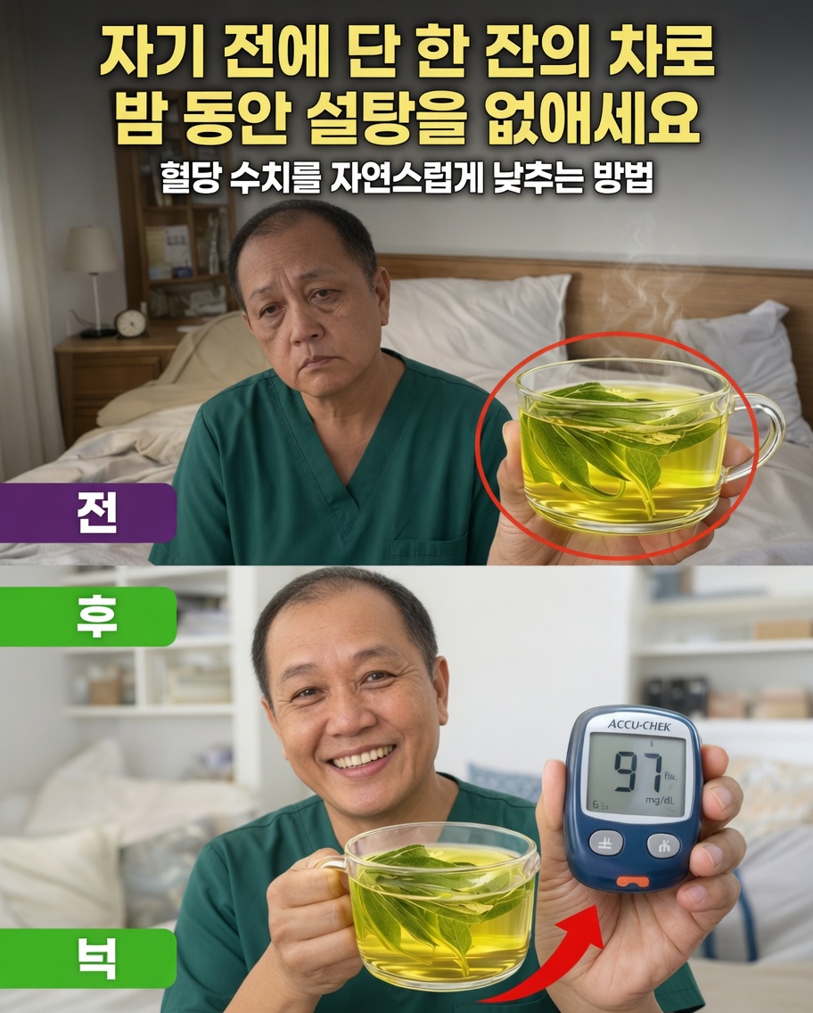 이 간단한 아침 토닉을 마시고 자연스럽게 더 건강한 혈당 수치를 지원하세요