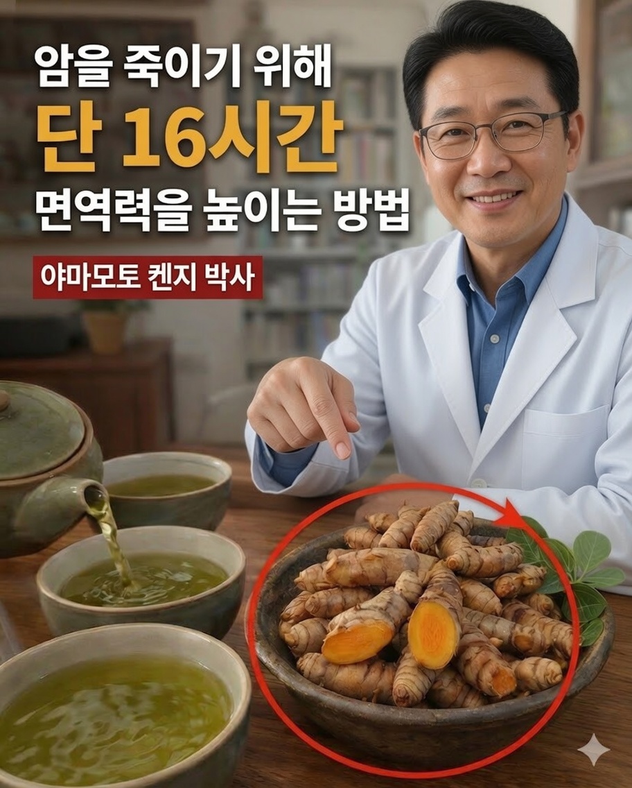 더 길고 건강한 삶을 돕기 위해 매일 이 황금 차를 마시세요
