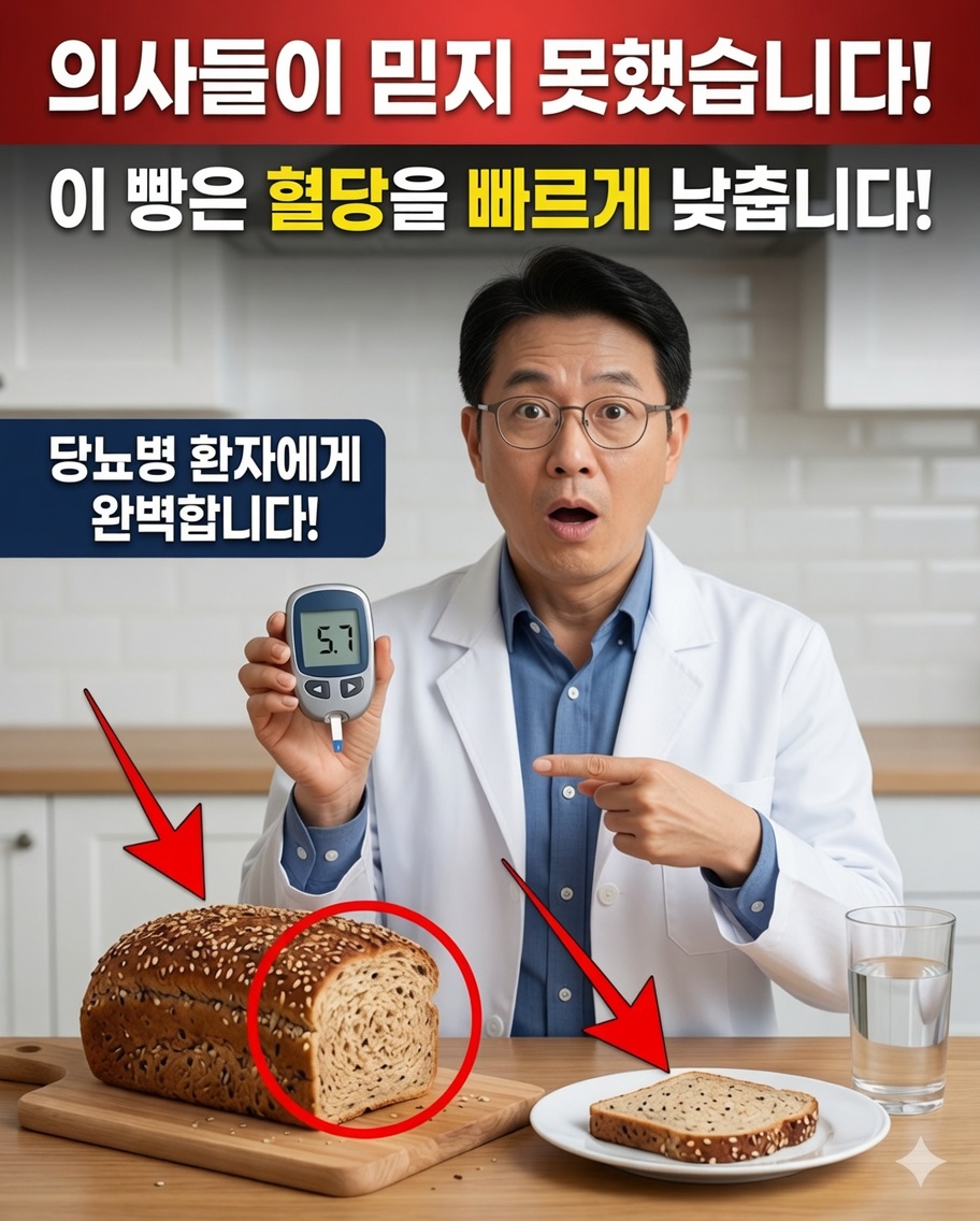 혈당을 더 안정적으로 유지하고 당뇨병 관리에 도움이 되는 빵 5가지