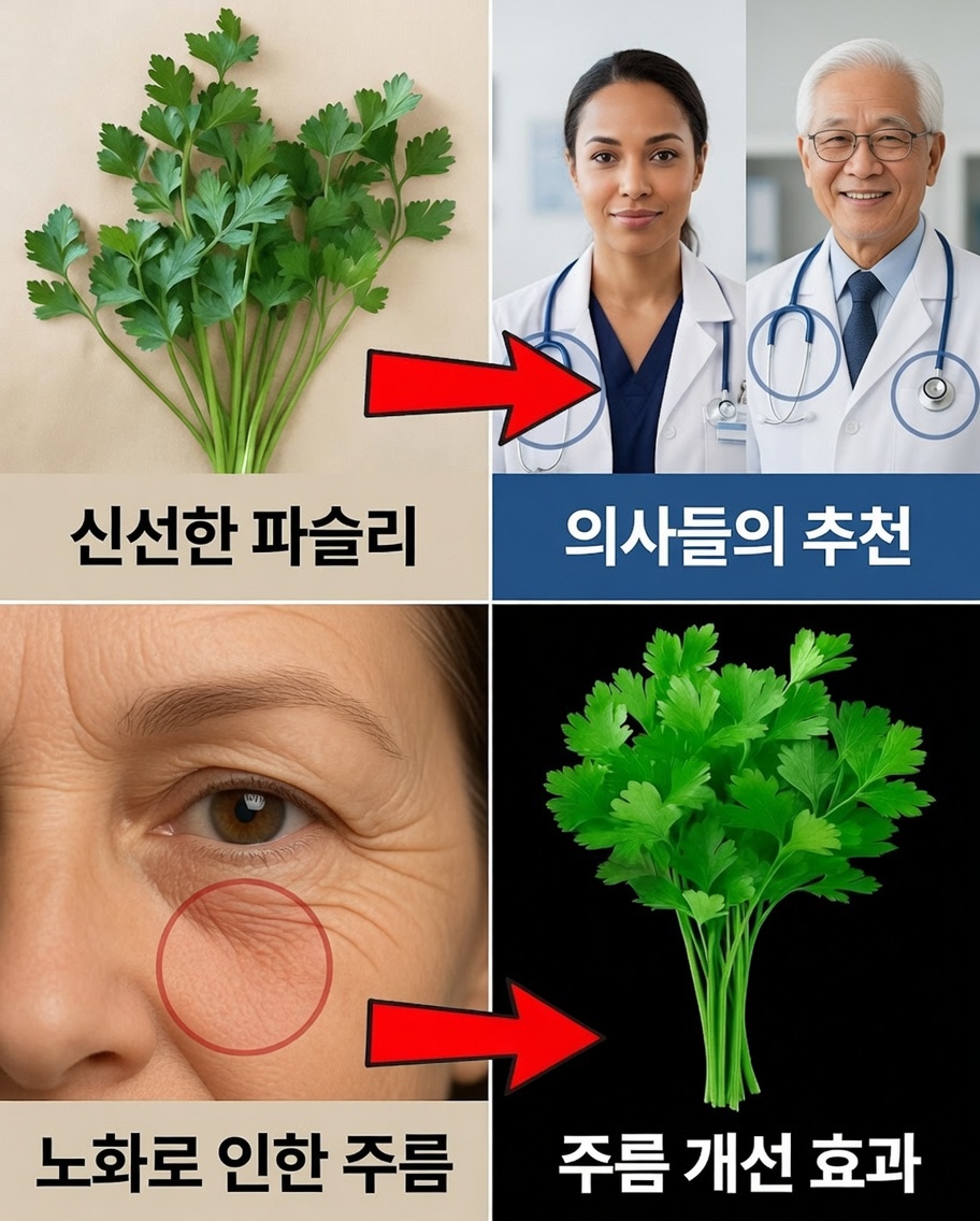 파슬리차: 더 맑은 시력을 유지하는 데 도움이 될 수 있는 자연 요법