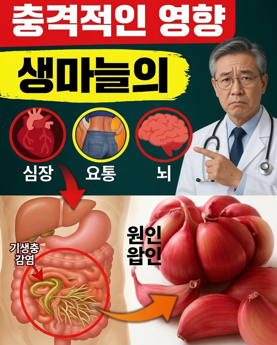 잠들기 전에 생마늘을 먹으면 실제로 무슨 일이 일어날까