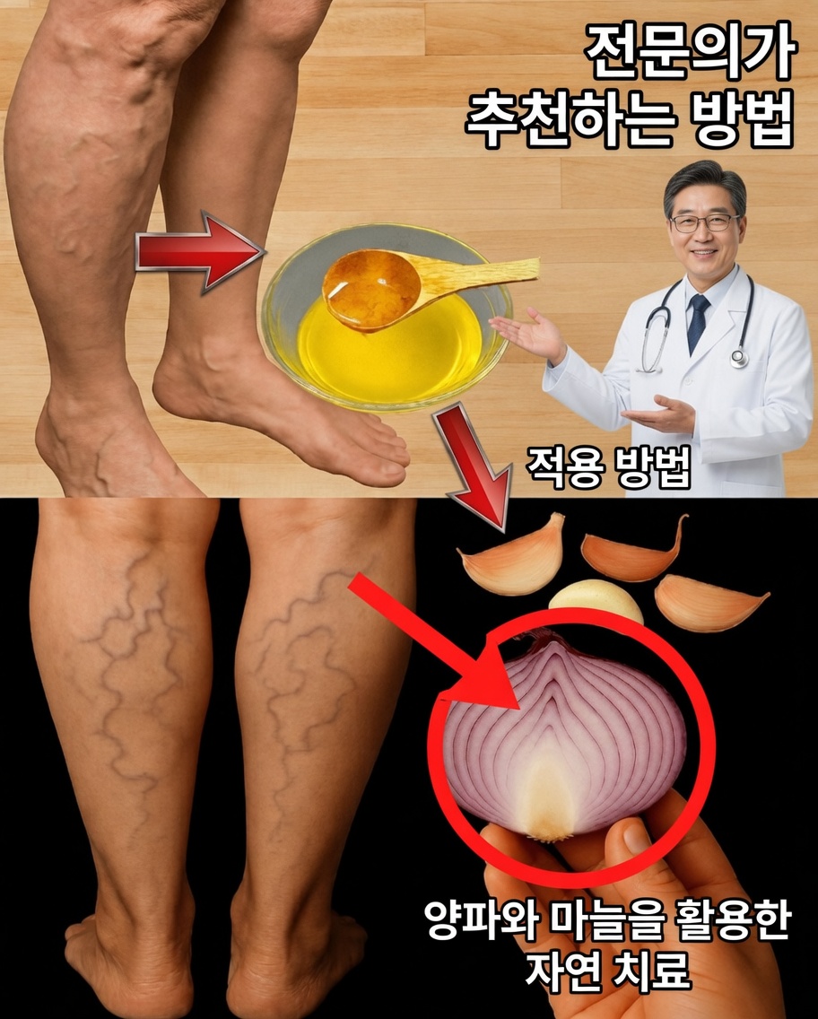정맥류에 효과적으로 작별을 고하는 5가지 자연 비법