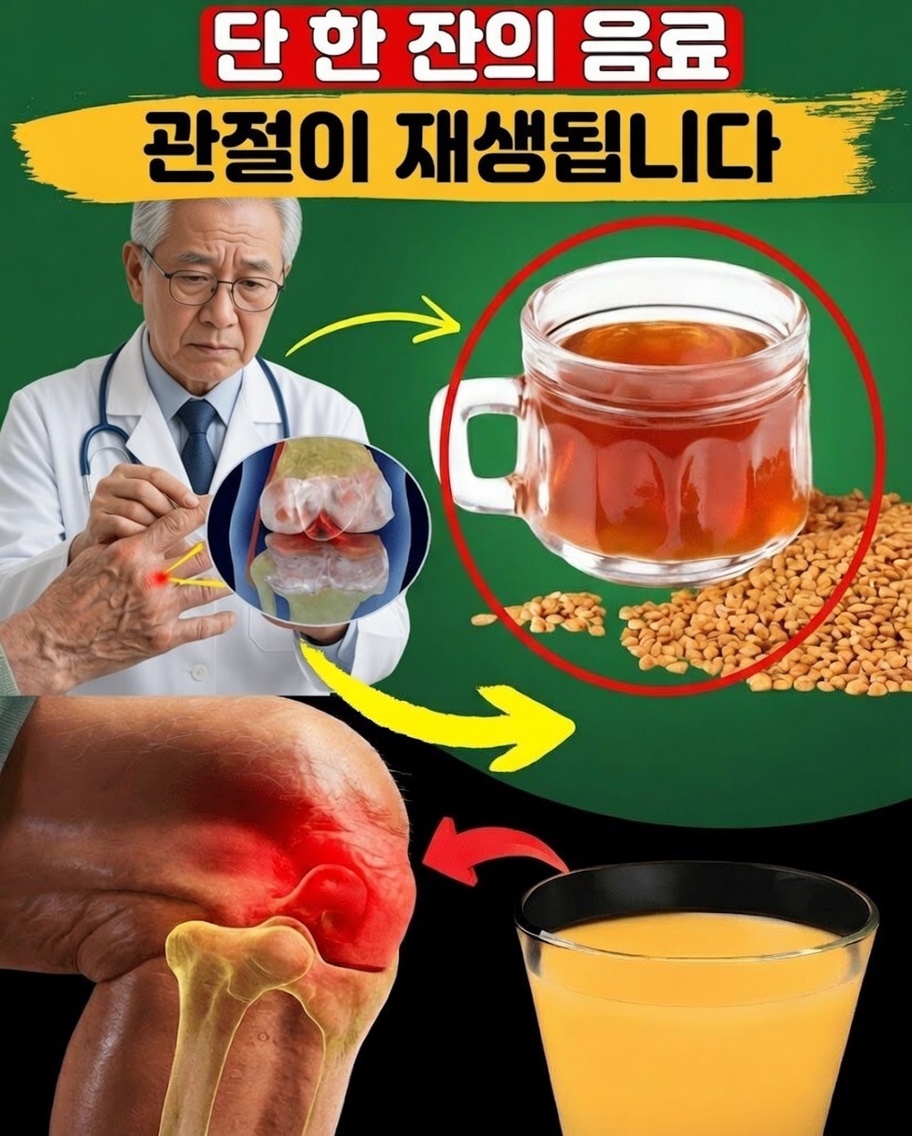 관절을 더 유연하게 만드는 데 도움이 될 수 있는 전통 음료 7가지