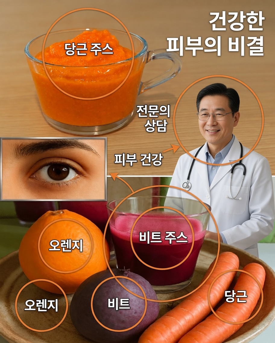 빛나고 건강한 눈을 위한 매일의 천연 레시피