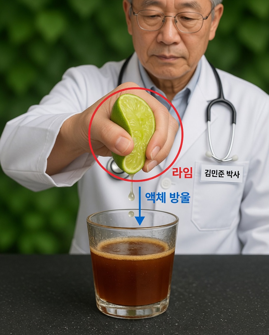 50세 이후 활력을 높일 수 있는 밤의 레몬과 꿀 혼합물