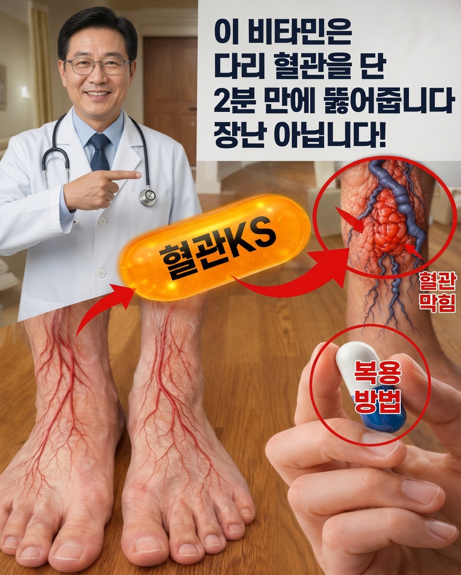 Pernas의 혈액순환 개선에 도움이 될 수 있는 비타민을 알아보세요