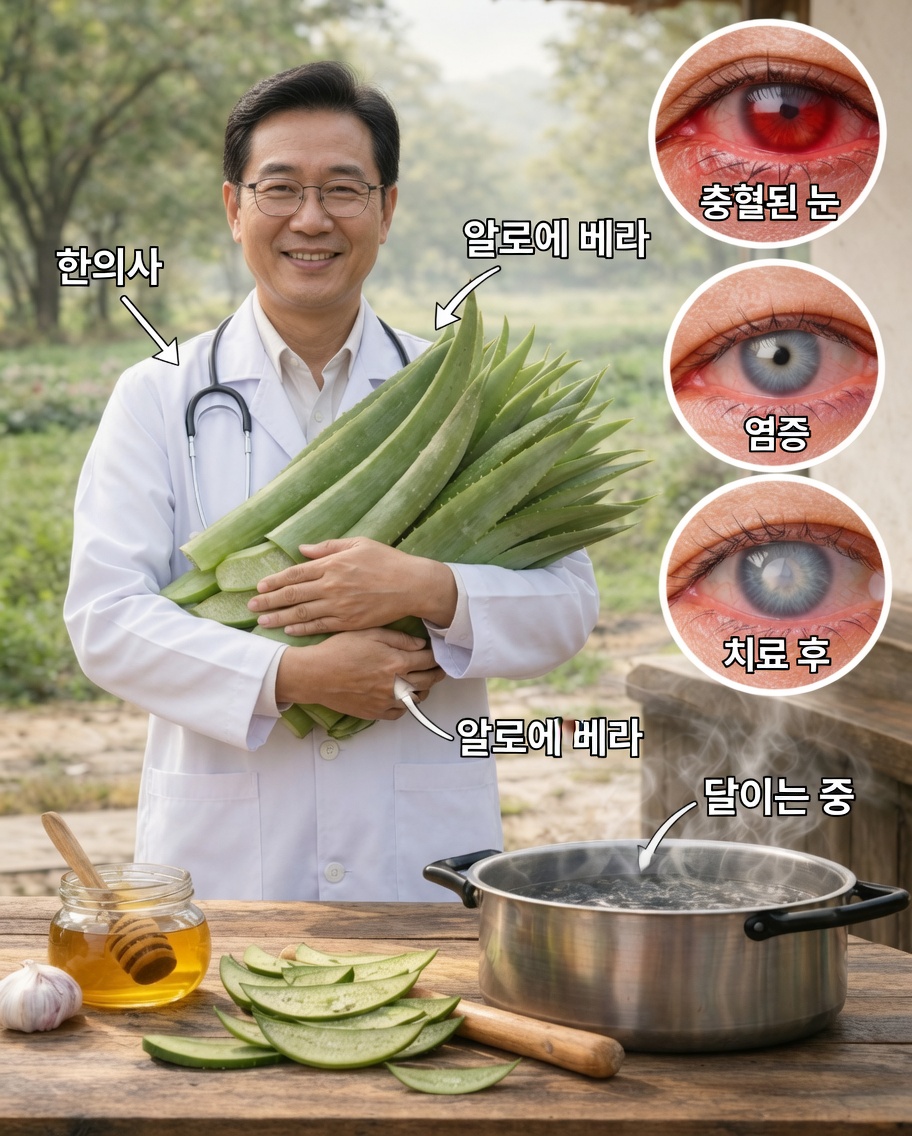 알로에 베라와 계피: 전반적인 웰빙과 눈 건강을 지원할 수 있는 간단한 홈메이드 조합
