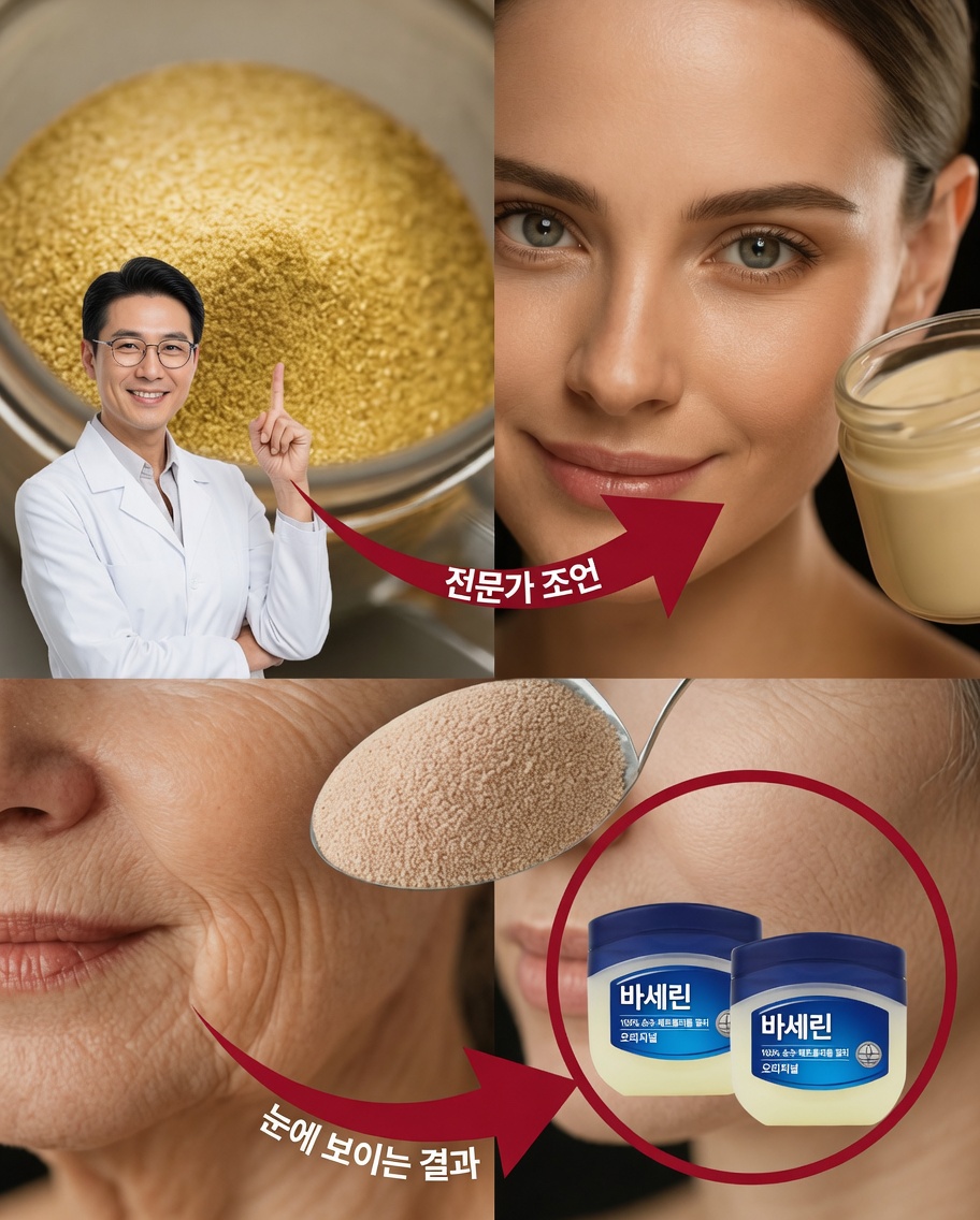 효모와 바세린: 주름을 완화하고 피부 광채를 되찾는 데 도움이 되는 간단한 천연 마스크