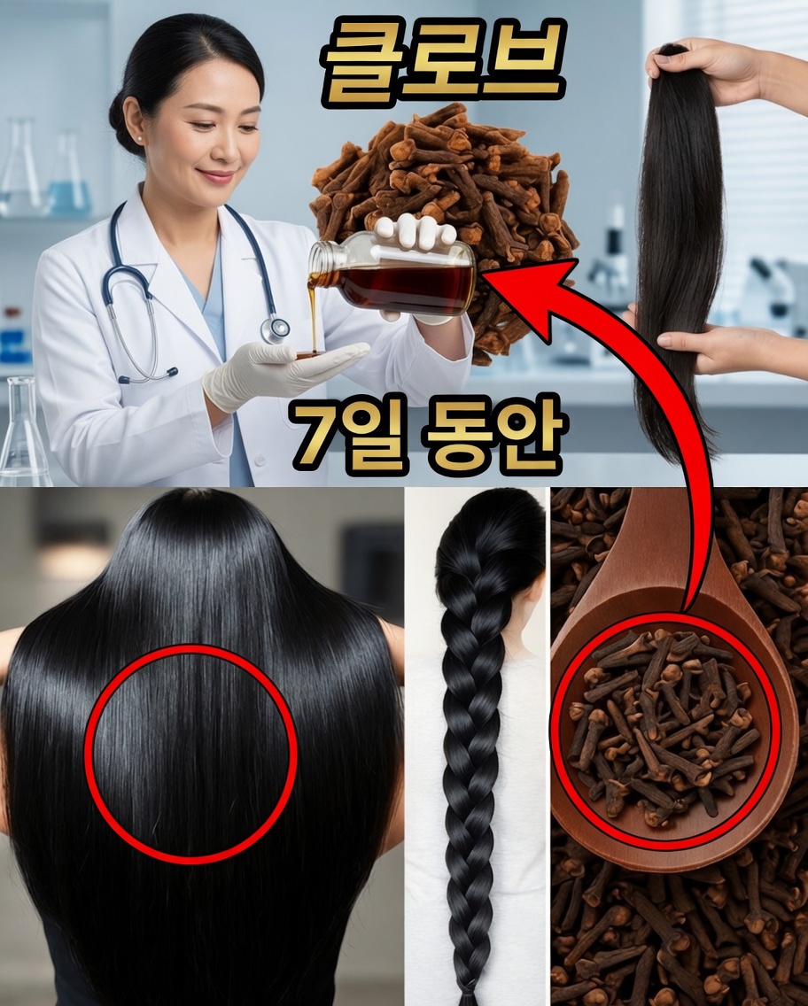 7일 동안 머리에 정향수를 사용해본 결과: 놀라운 모발 성장 효과