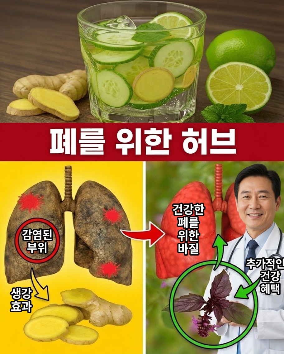 왜 매일 오이, 생강, 민트, 레몬을 넣은 물을 마셔야 할까?