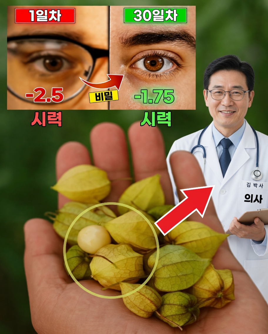 의사들 중에서도 언급하는 이가 드문 골든베리로 시력을 개선하는 비결